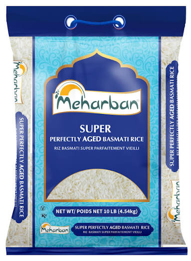 meharban super basmati aged rice 10lb
